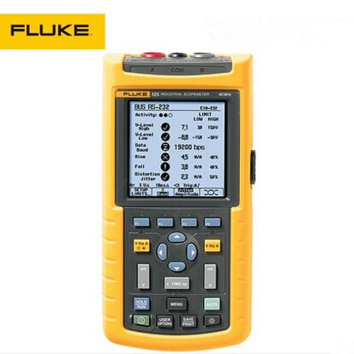 福祿克/FLUKE 124B 40M 手持式示波表 單通道工業(yè)萬用示波表批發(fā)